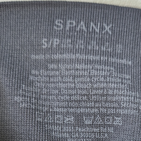 SPANX Women's Camouflage Black/Gray Leggings Size S - Picture 3 of 6